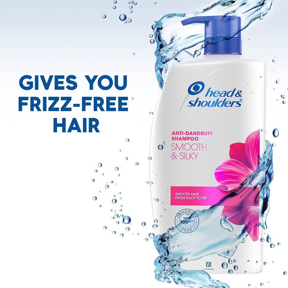 Head & Shoulders Anti Dandruff Shampoo - Smooth & Silky | Grocsy