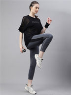 MKH Typography Printed Relaxed Fit Dri-FIT T-shirt | Grocsy