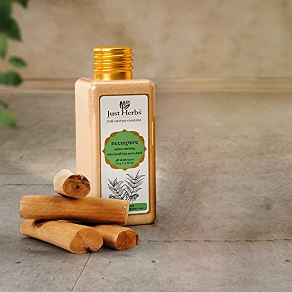 Just Herbs Neempure Arjun??utmeg Skin Purifying Neem Pack | Grocsy