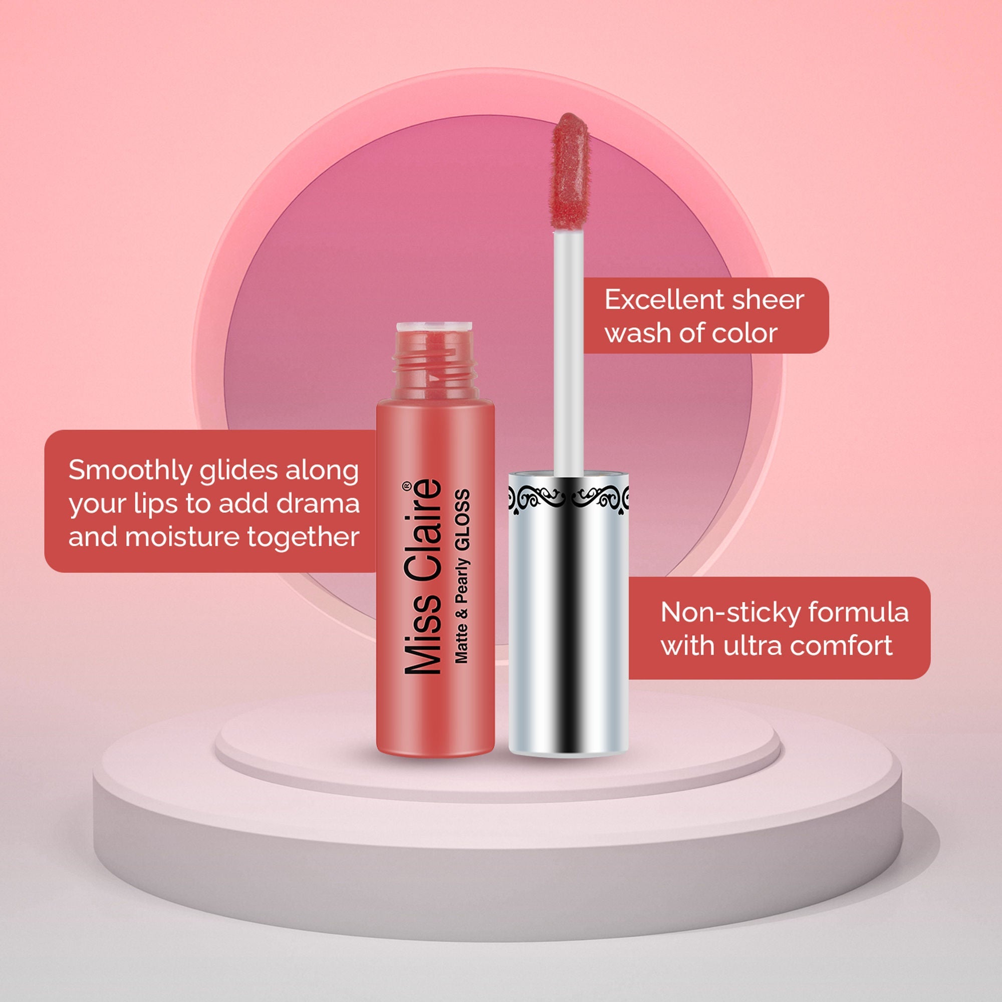 Miss Claire Matte & Pearly Gloss - 133 | Grocsy