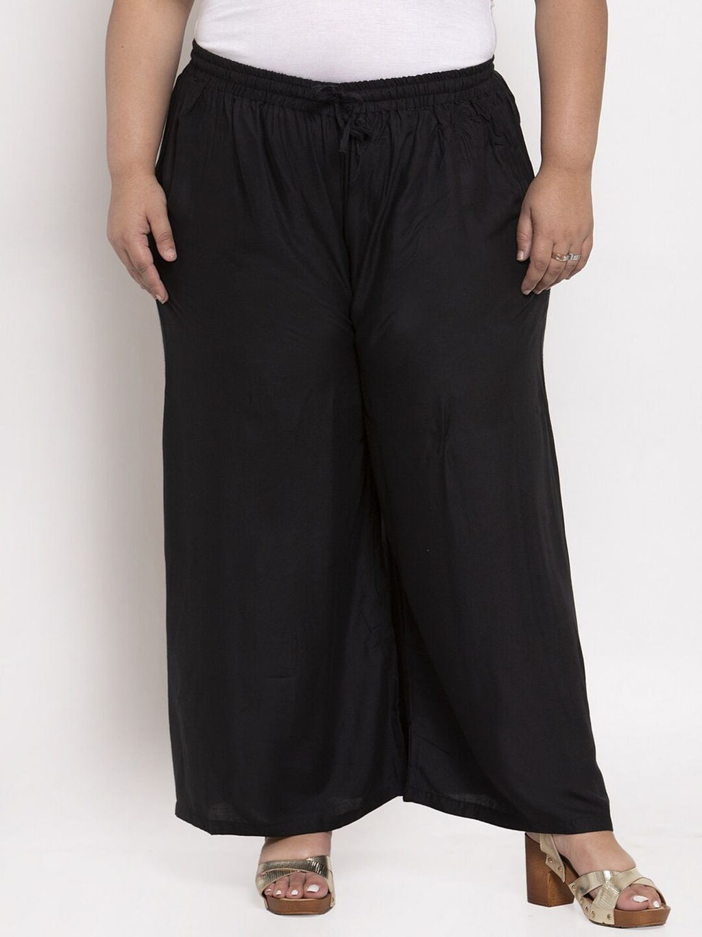 TAG 7 Women Wide Leg Palazzos | Grocsy