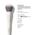 MORPHE M102 Rounded Cream & Liquid Foundation Brush | Grocsy