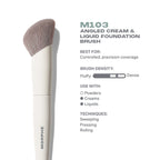 MORPHE M103 Angled Cream & Liquid Foundation Brush | Grocsy