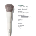 MORPHE M105 Large Domed Foundation & Body Brush | Grocsy