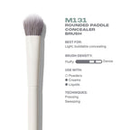 MORPHE M131 Rounded Paddle Concealer Brush | Grocsy
