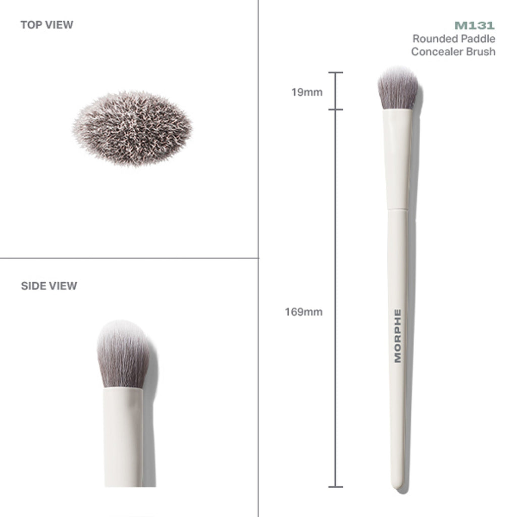 MORPHE M131 Rounded Paddle Concealer Brush | Grocsy