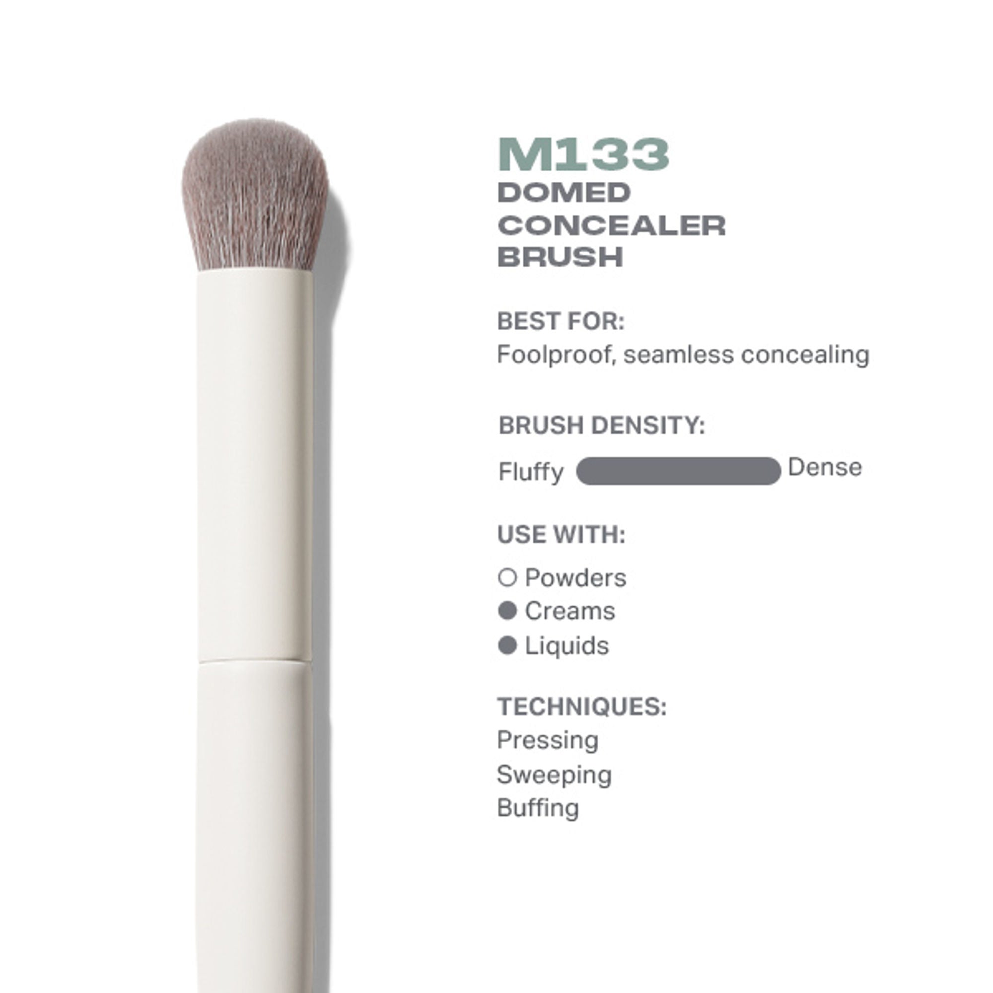 MORPHE M133 Domed Concealer Brush | Grocsy