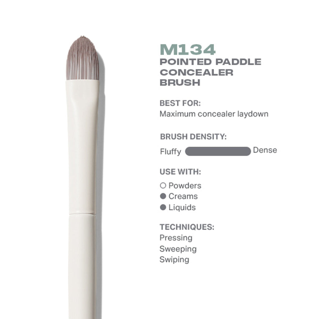 MORPHE M134 Pointed Paddle Concealer Brush | Grocsy