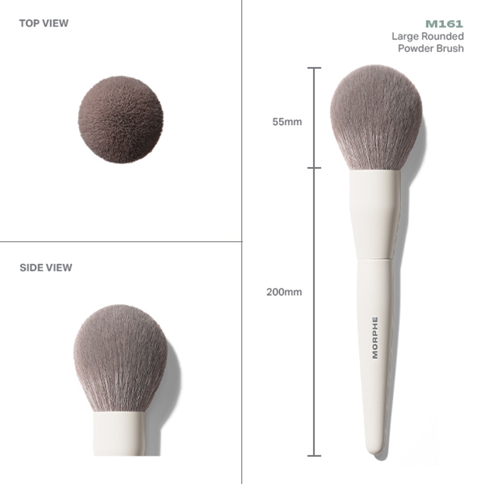 MORPHE M161 Large Rounded Powder Brush | Grocsy