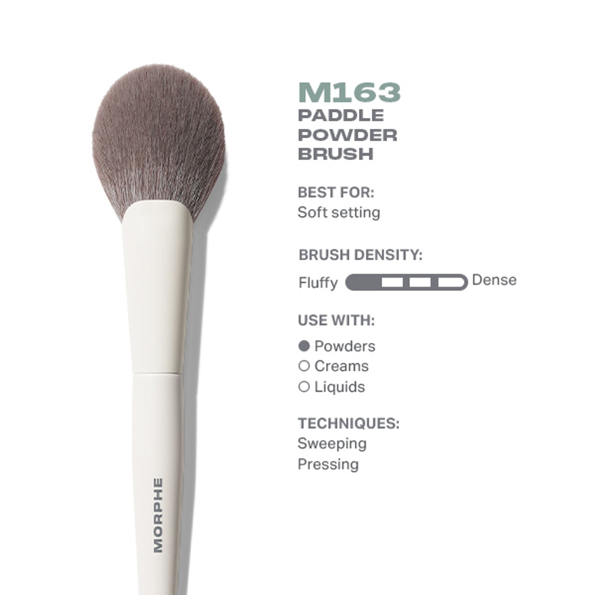 MORPHE M163 Paddle Powder Brush | Grocsy