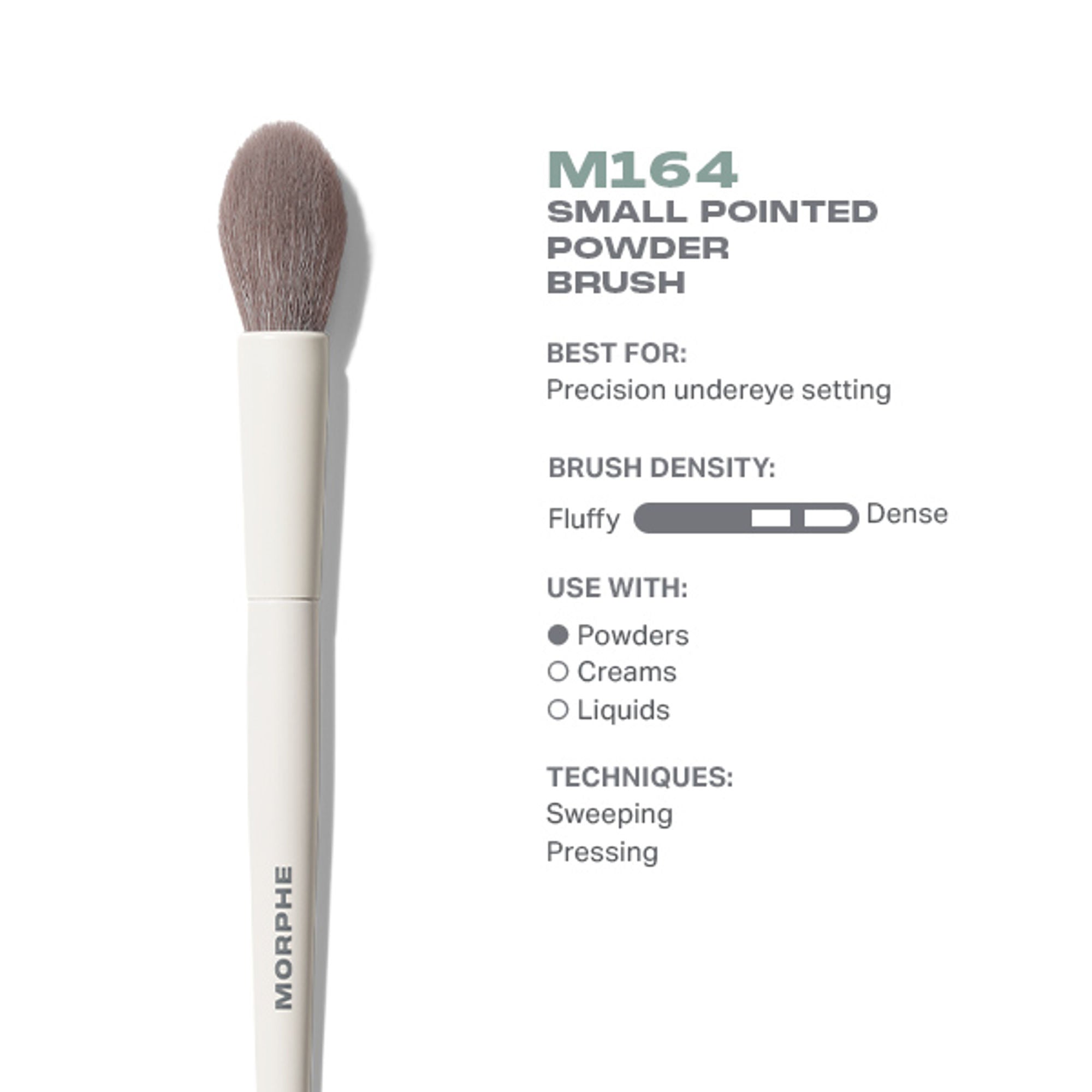 MORPHE M164 Small Pointed Powder Brush | Grocsy