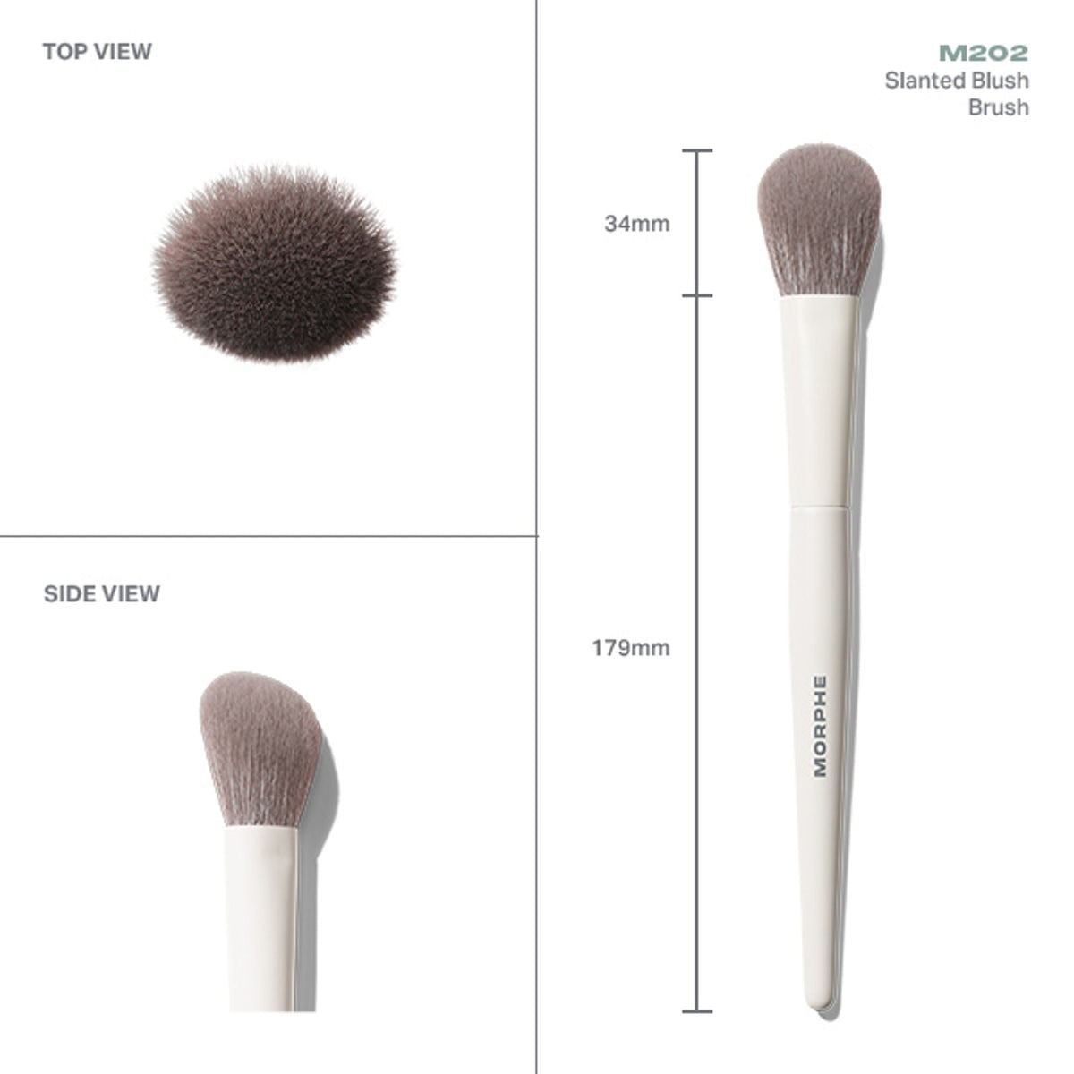 MORPHE M202 Slanted Blush Brush | Grocsy