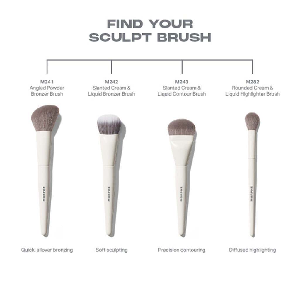 MORPHE M241 Angled Powder Bronzer Brush | Grocsy