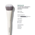MORPHE M242 Slanted Cream & Liquid Bronzer Brush | Grocsy