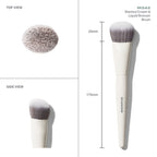 MORPHE M242 Slanted Cream & Liquid Bronzer Brush | Grocsy