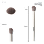 MORPHE M282 Rounded Cream & Liquid Highlighter Brush | Grocsy