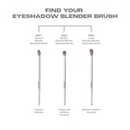 MORPHE M332 Medium Rounded Blender Eyeshadow Brush | Grocsy