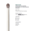 MORPHE M332 Medium Rounded Blender Eyeshadow Brush | Grocsy