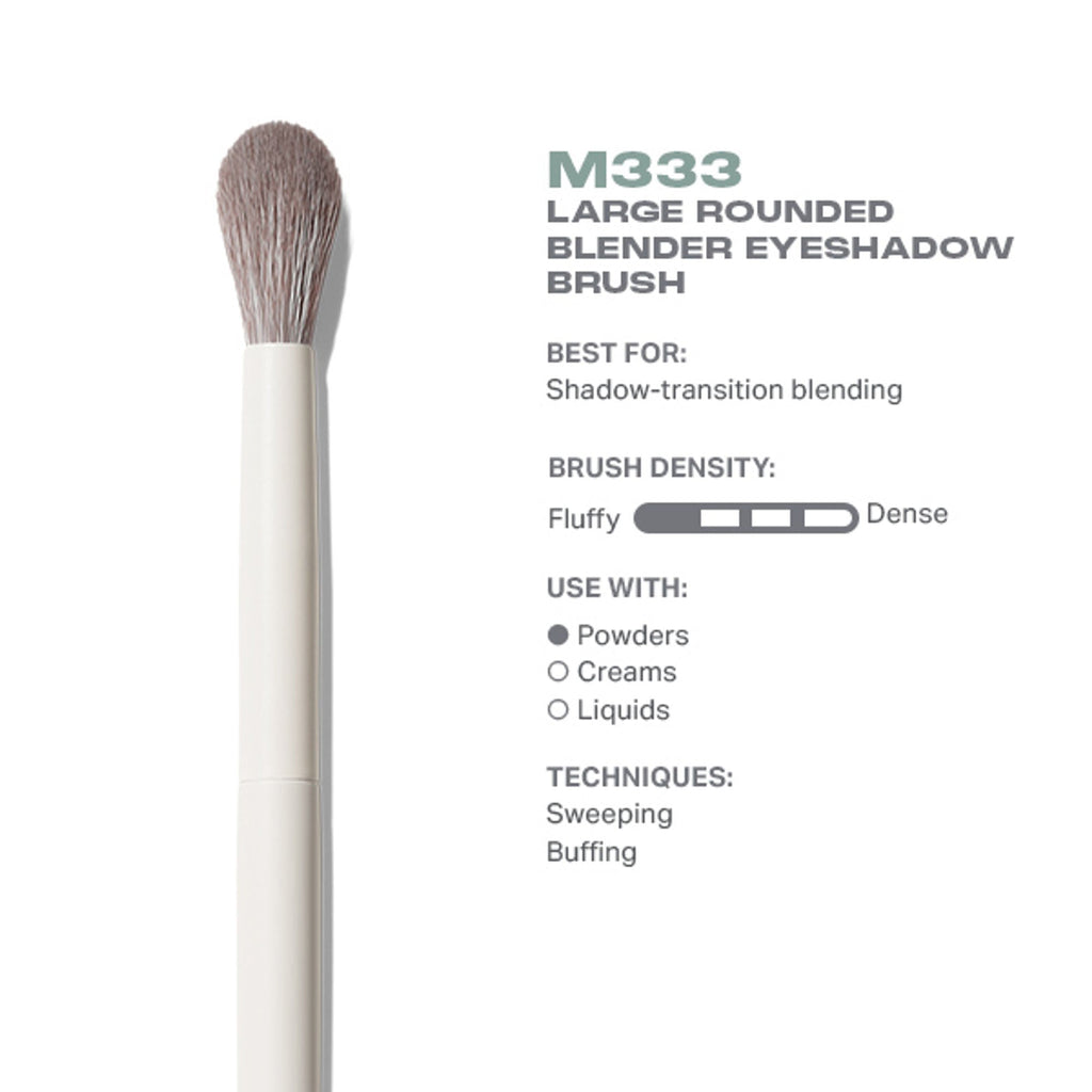 MORPHE M333 Large Rounded Blender Eyeshadow Brush | Grocsy