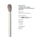 MORPHE M333 Large Rounded Blender Eyeshadow Brush | Grocsy