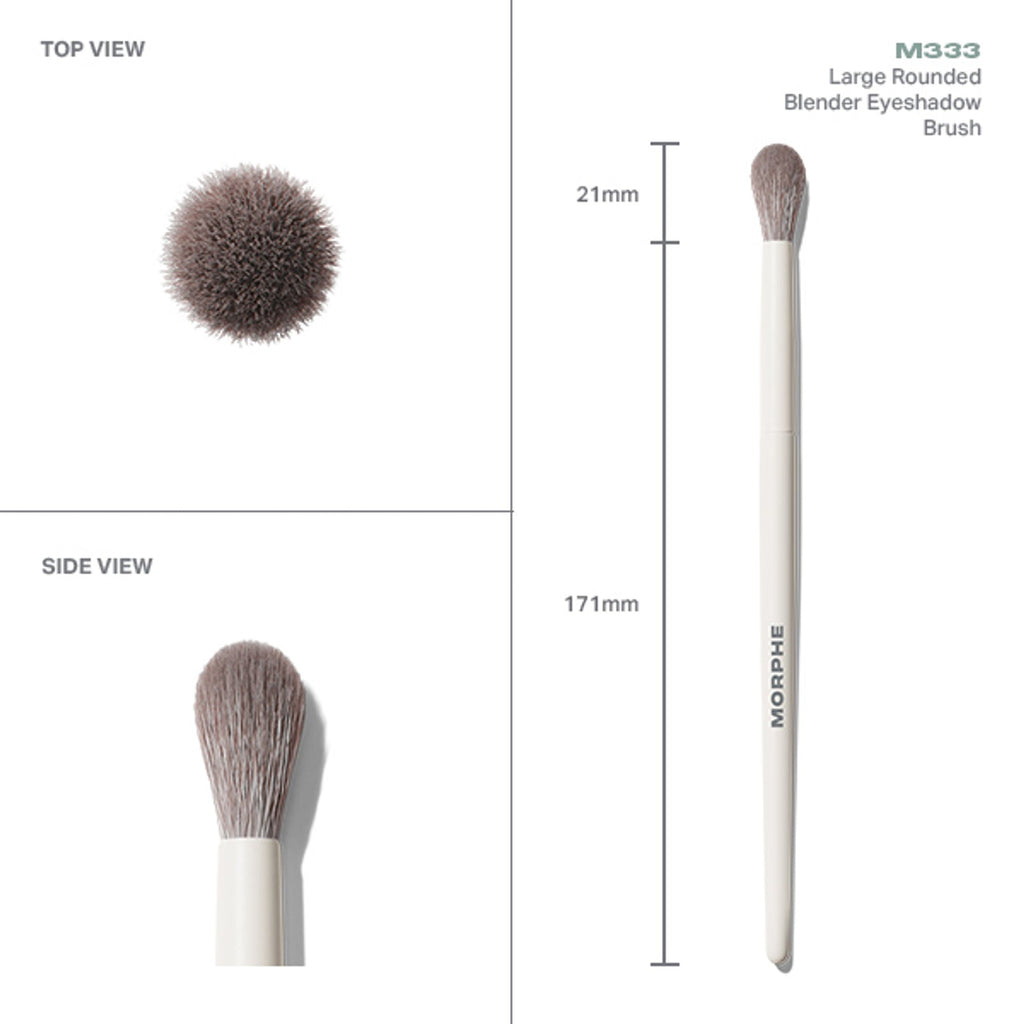 MORPHE M333 Large Rounded Blender Eyeshadow Brush | Grocsy