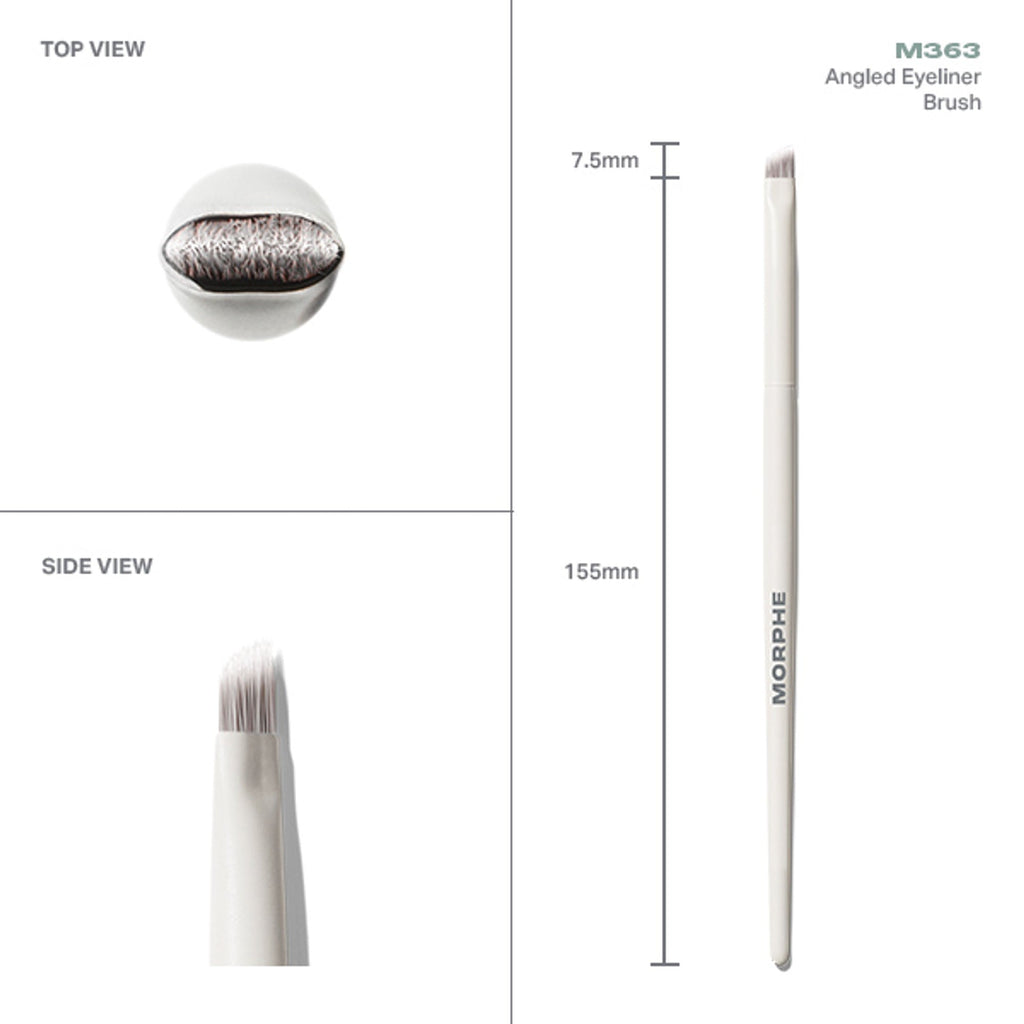 MORPHE M363 Angled Eyeliner Brush | Grocsy