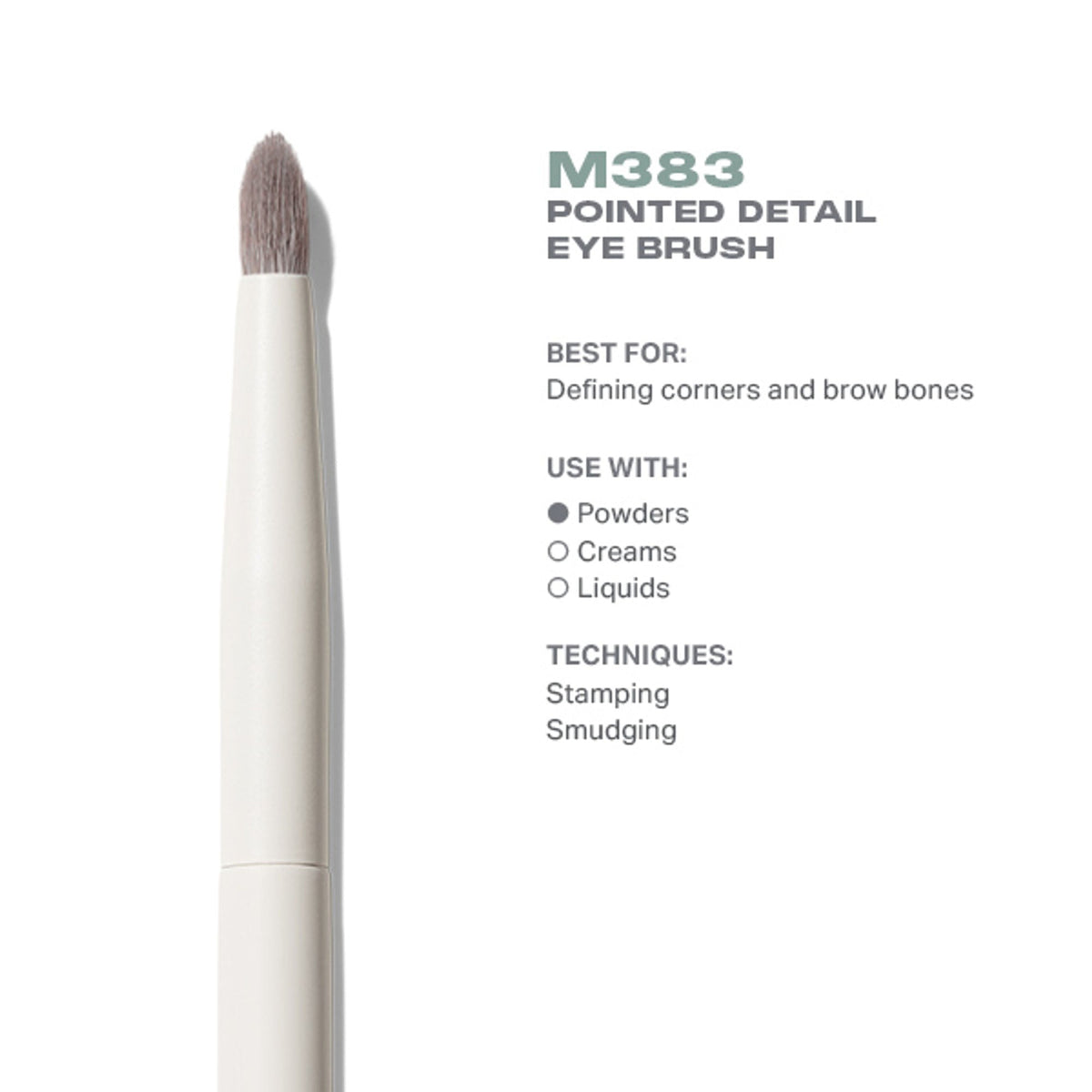 MORPHE M383 Pointed Detail Eye Brush | Grocsy