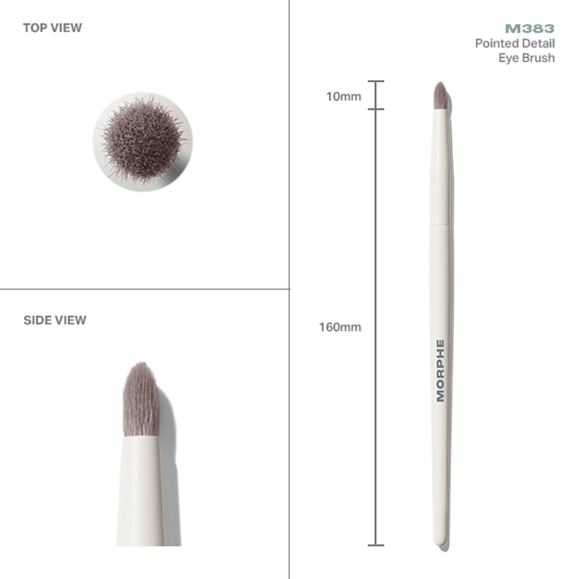 MORPHE M383 Pointed Detail Eye Brush | Grocsy