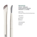 MORPHE M402 Dual Ended Precision Brow Brush & Comb | Grocsy