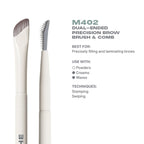 MORPHE M402 Dual Ended Precision Brow Brush & Comb | Grocsy