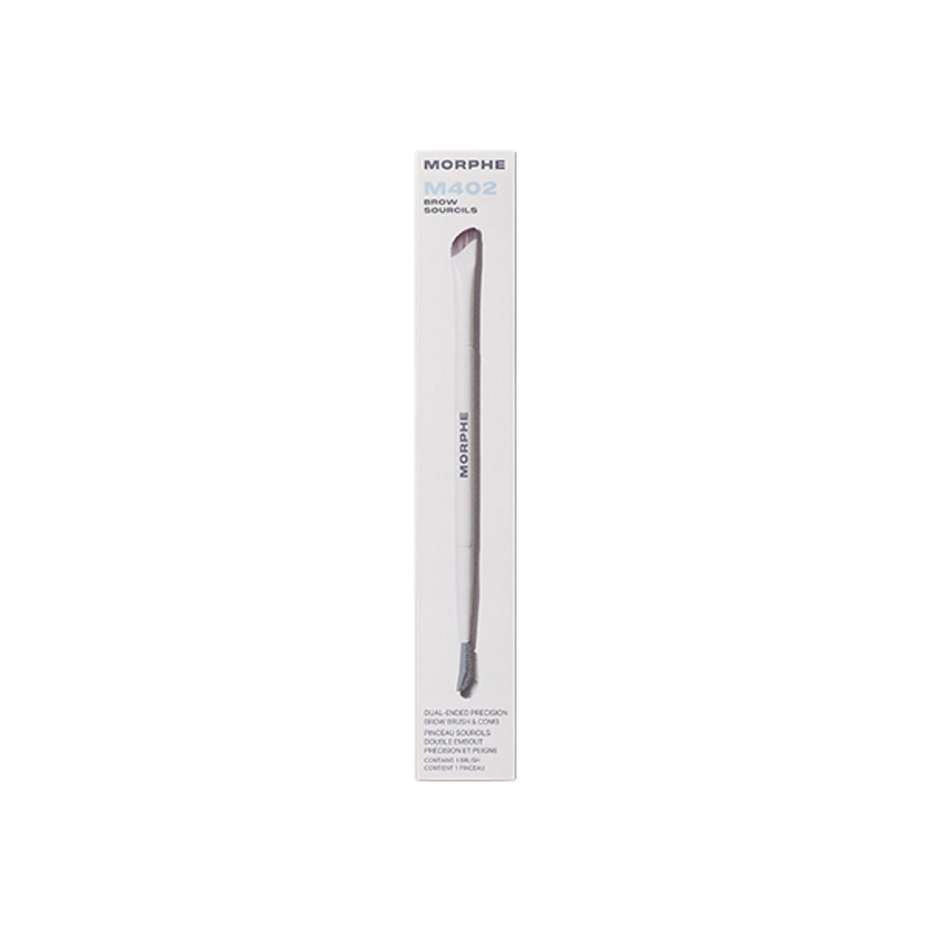 MORPHE M402 Dual Ended Precision Brow Brush & Comb | Grocsy