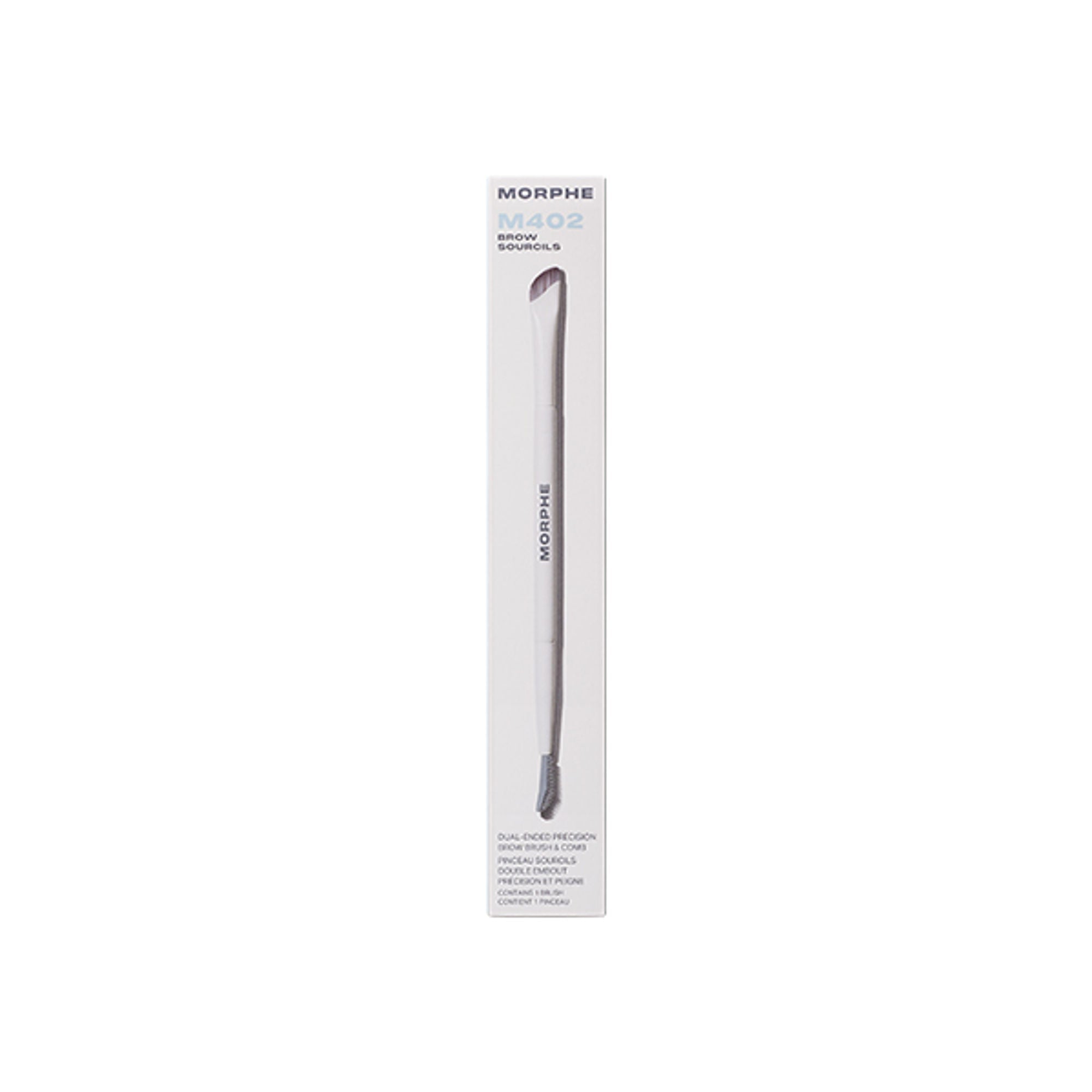 MORPHE M402 Dual Ended Precision Brow Brush & Comb | Grocsy