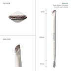 MORPHE M402 Dual Ended Precision Brow Brush & Comb | Grocsy
