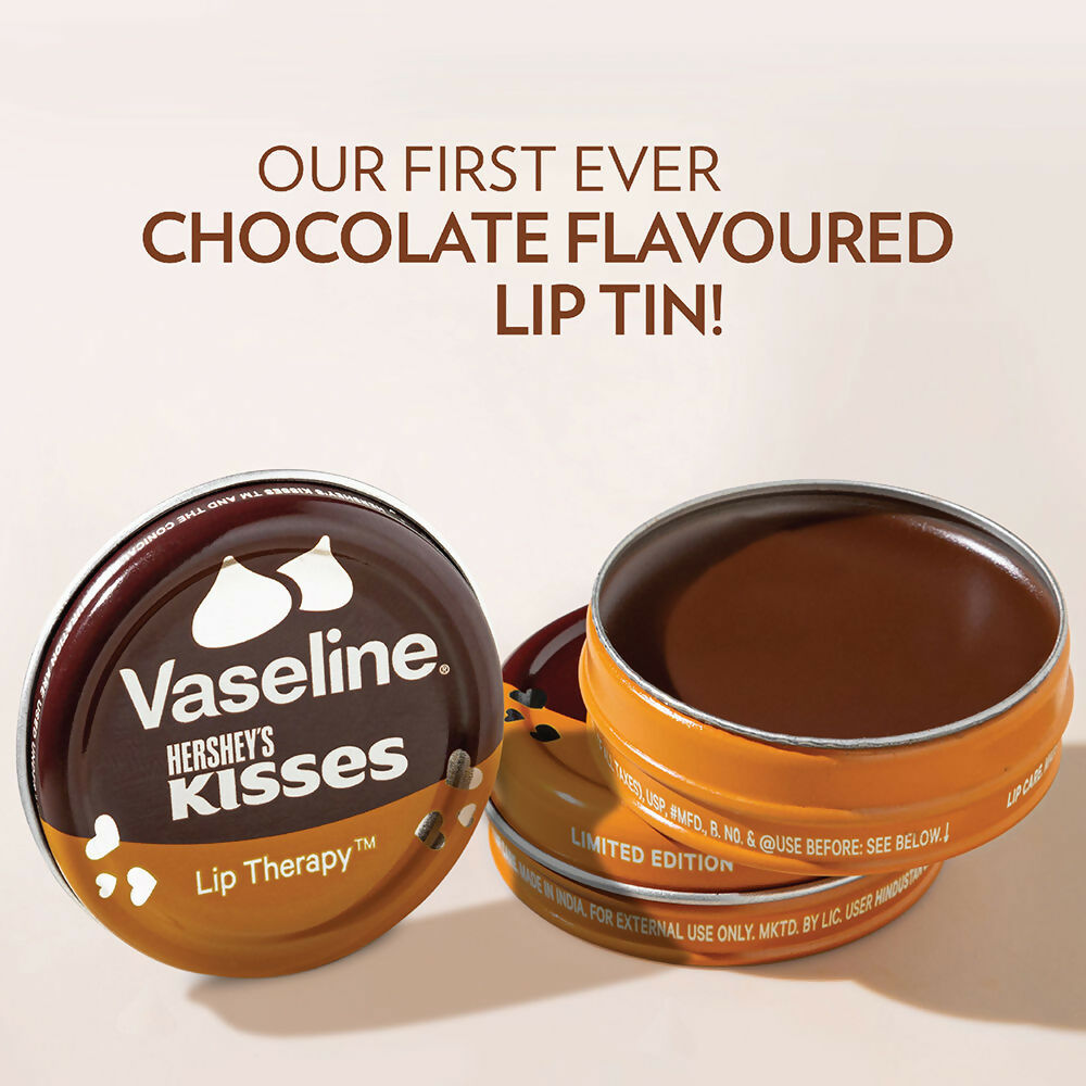Vaseline Lip Tins - Hershey's Kisses | Grocsy