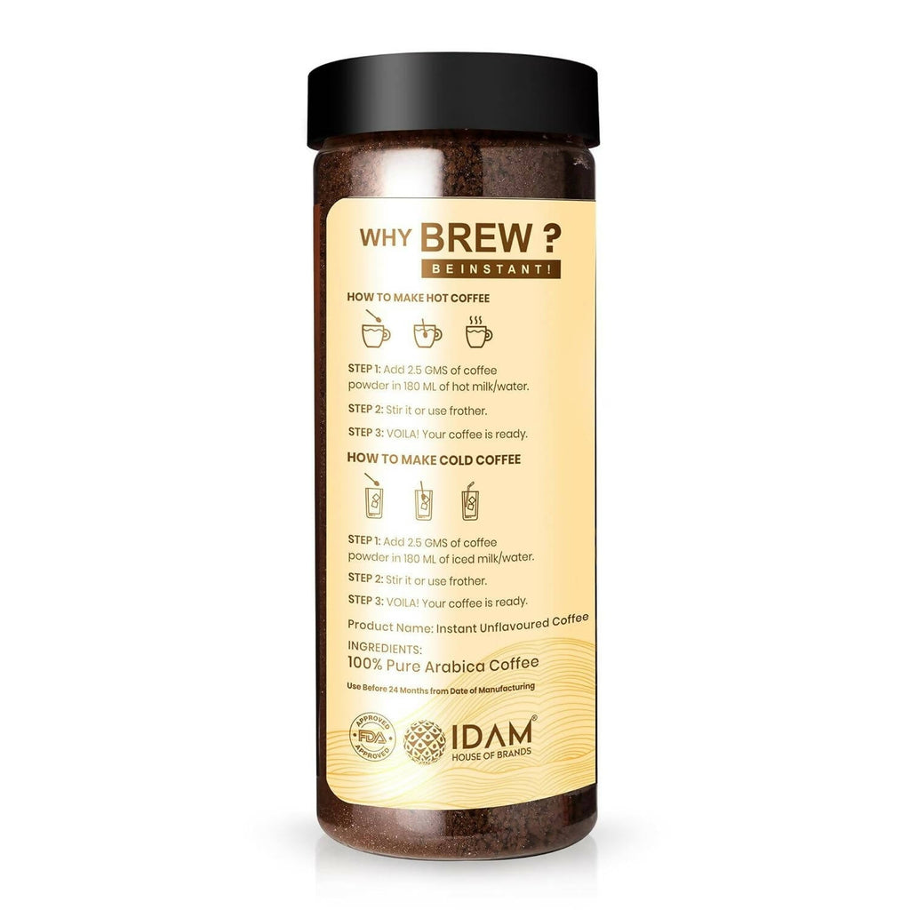 Bevzilla Premium Butterscotch Coffee Powder 100% Arabica | Grocsy