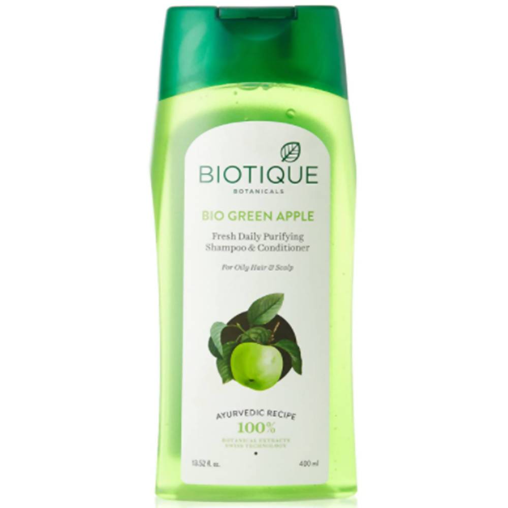 Biotique Bio Green Apple Shampoo & Conditioner | Grocsy