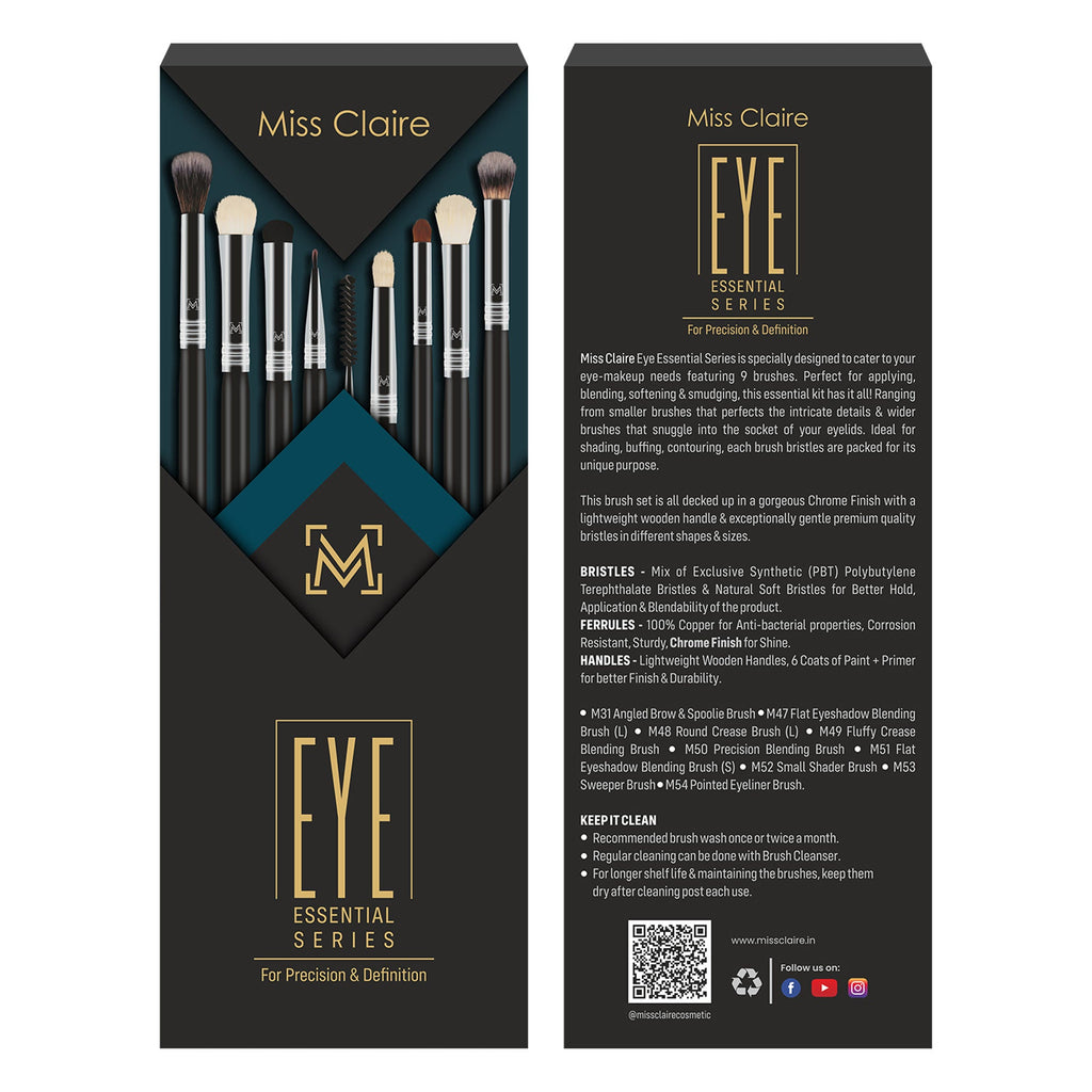 Miss Claire Eye Essential Series (9 Brush Set) | Grocsy