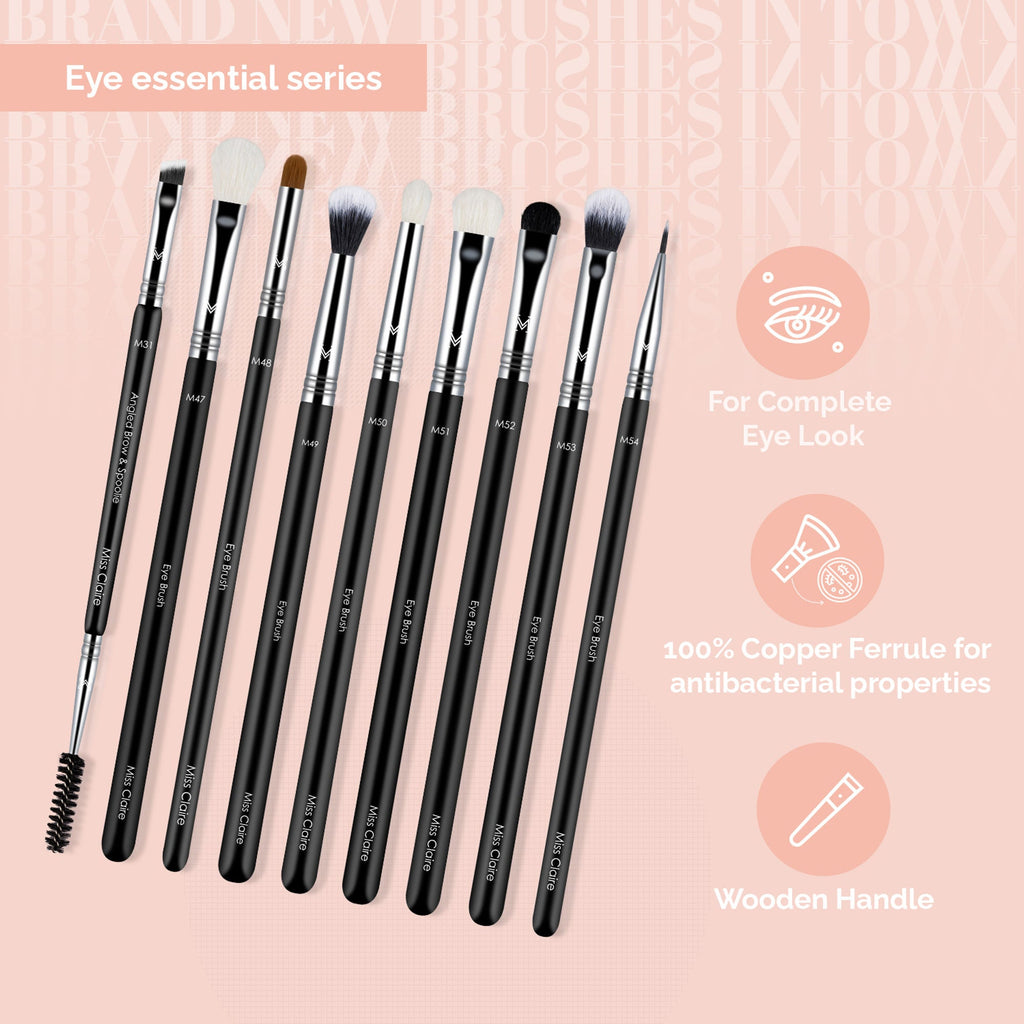Miss Claire Eye Essential Series (9 Brush Set) | Grocsy