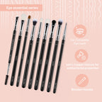 Miss Claire Eye Essential Series (9 Brush Set) | Grocsy