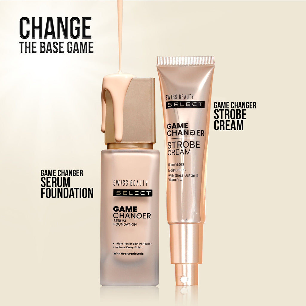 Swiss Beauty Select Game Changer Strobe Cream - 2 Gold Sheen | Grocsy