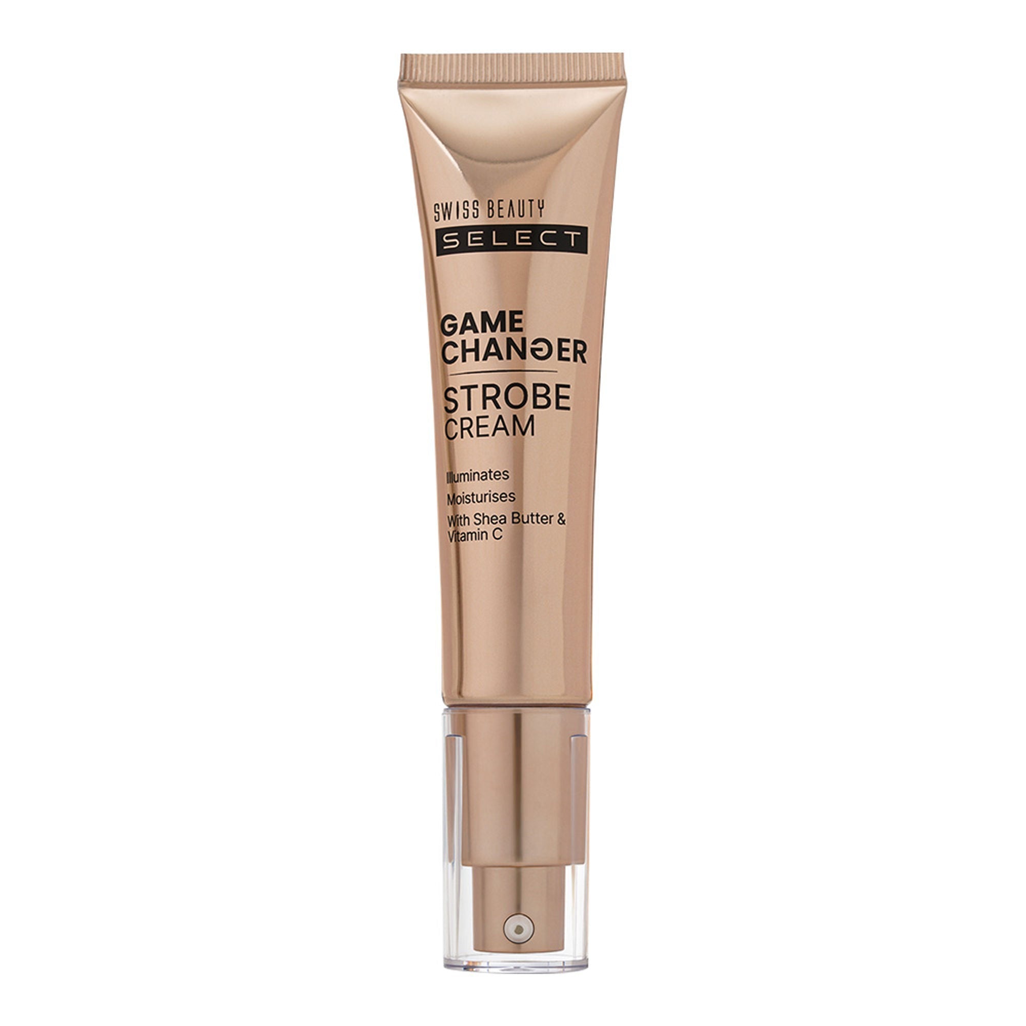 Swiss Beauty Select Game Changer Strobe Cream - 2 Gold Sheen | Grocsy