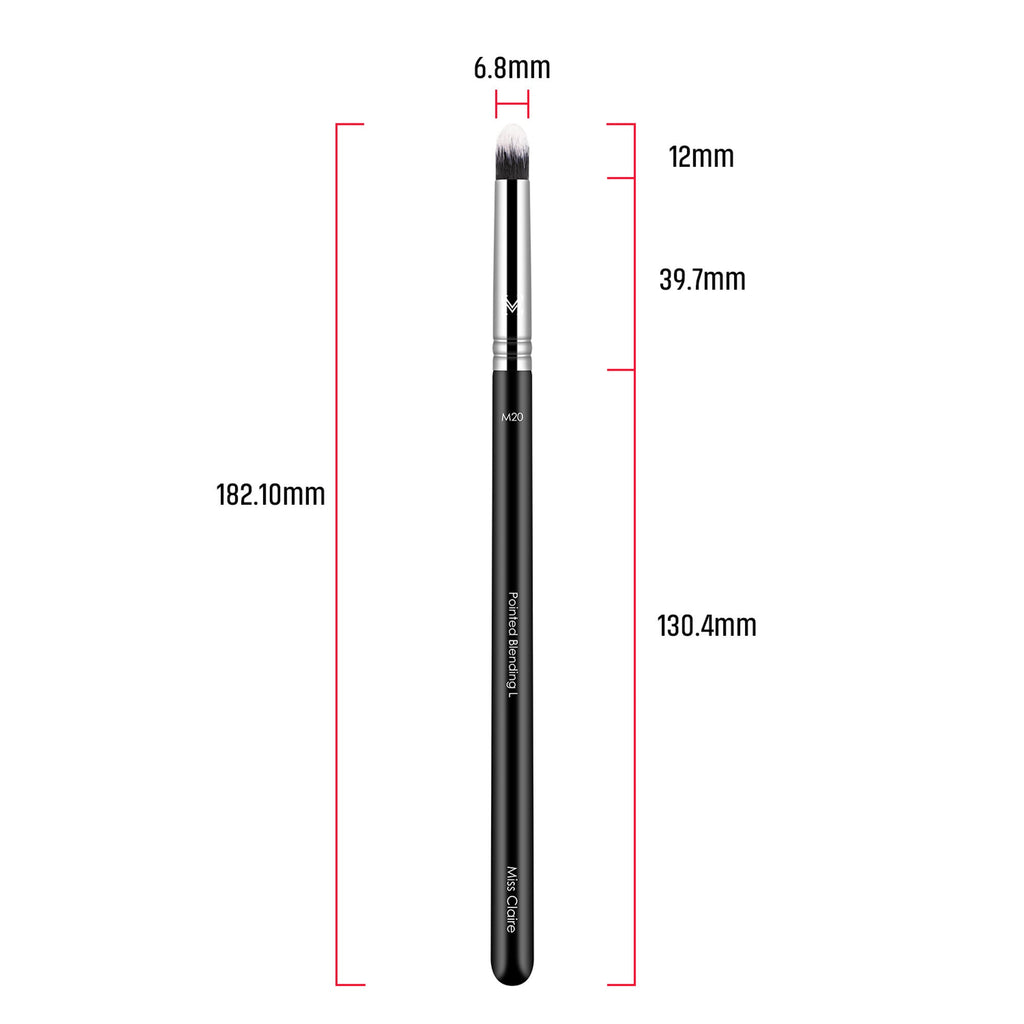 Miss Claire M20 - Pointed Blending Brush (L) - Chrome | Grocsy