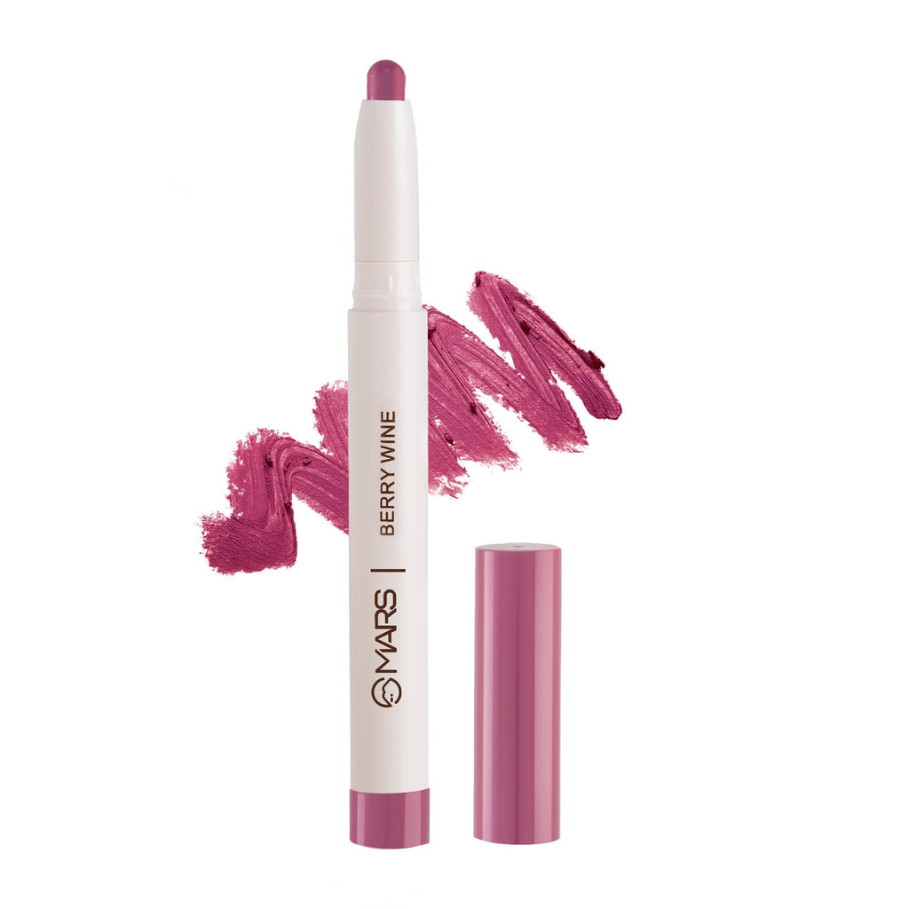 MARS Cosmetics Retractable Poppins Lipstick - Berry Wine | Grocsy