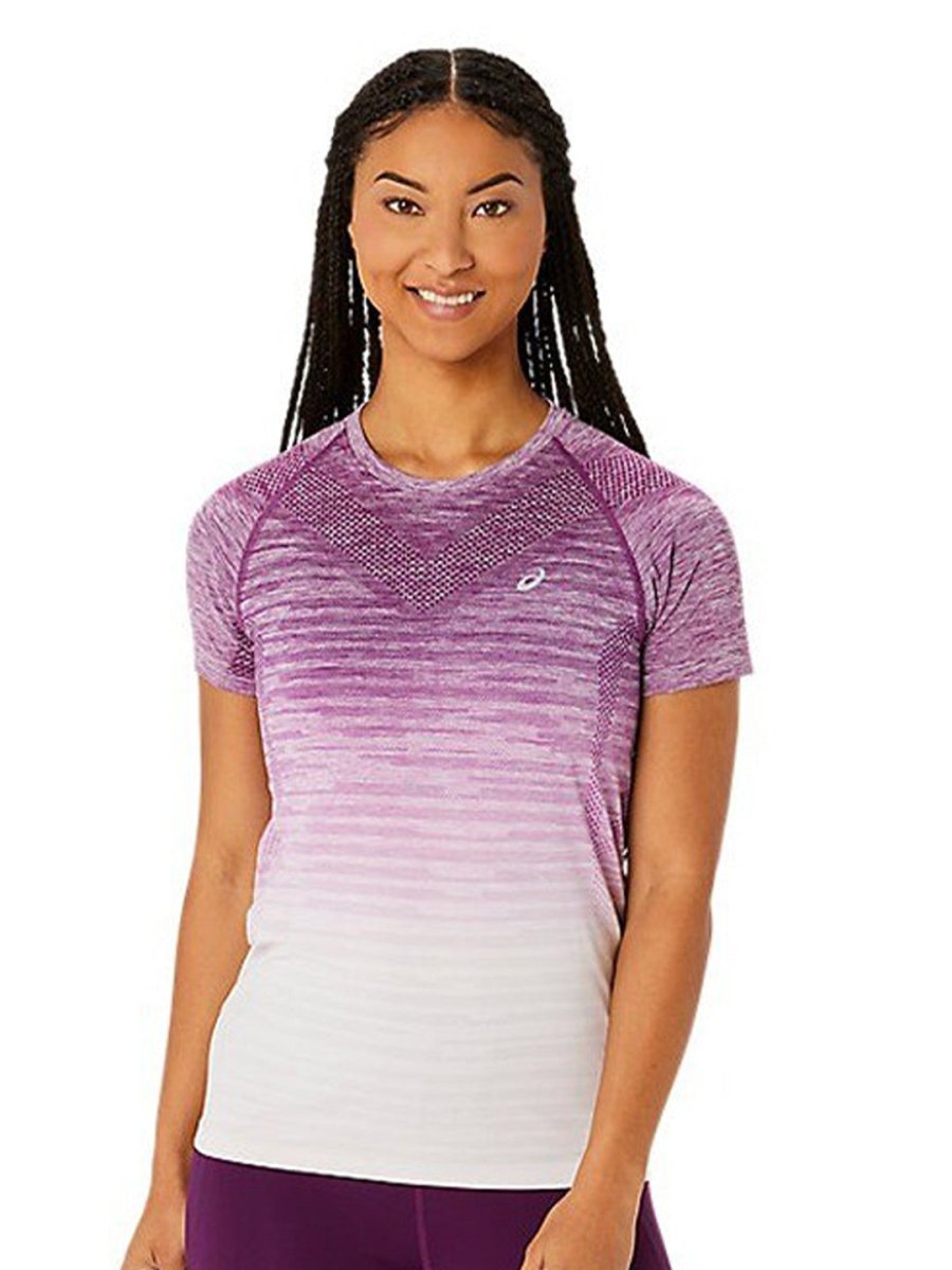 ASICS Seamless SS Printed Raglan Sleeves T-shirt | Grocsy