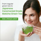 Wellbeing Nutrition Japanese Ceremonial Matcha Green Tea Effervescent Tablets | Grocsy