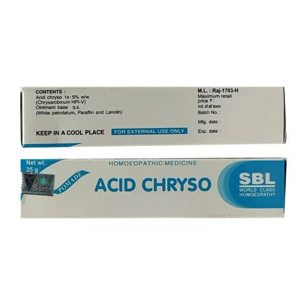 SBL Homeopathy Acid Chryso Ointment | Grocsy