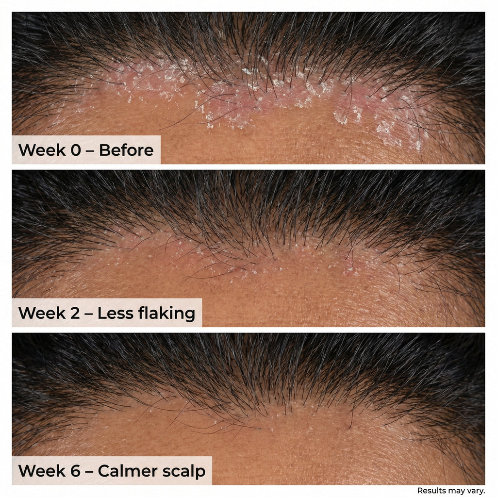 VedicDerm Plasma Bamboo Charcoal Shampoo for Psoriasis & Sensitive Scalp | Grocsy