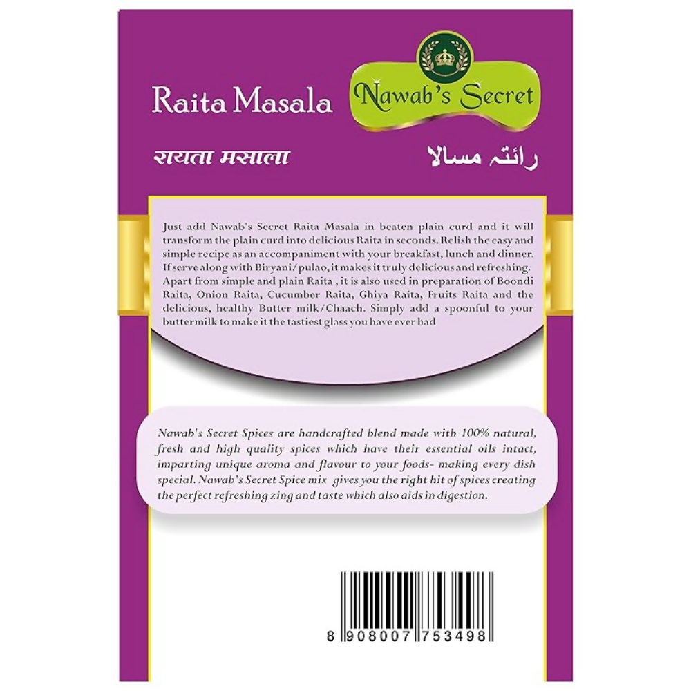 Nawab's Secret Awadhi Raita Masala | Grocsy