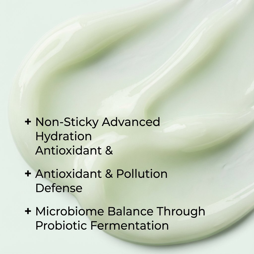 VedicDerm Green Tea Matcha Gel Moisturiser with Squalene and Niacinamide | Grocsy