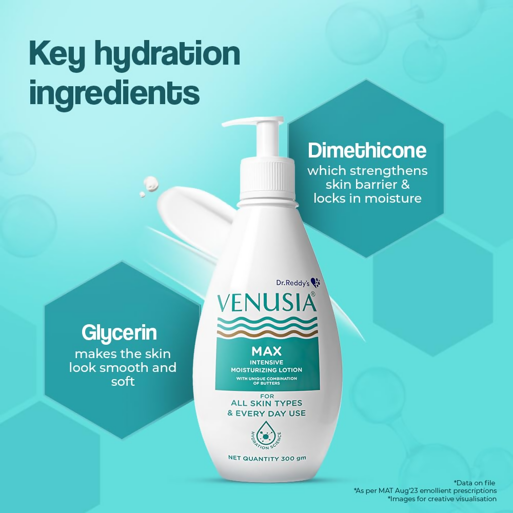 Dr. Reddy's Venusia Max Intensive Moisturizing Lotion | Grocsy